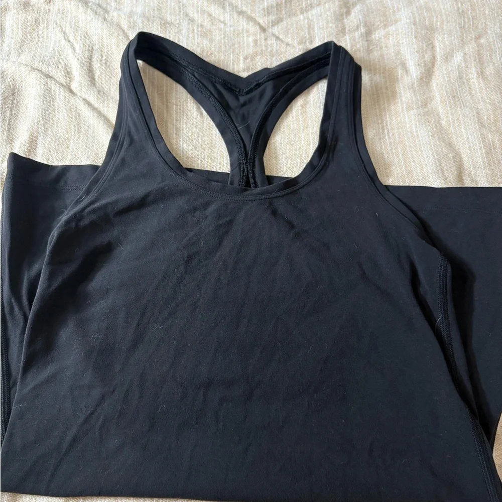 Black Racerback Tank Top - Picture 1 of 2